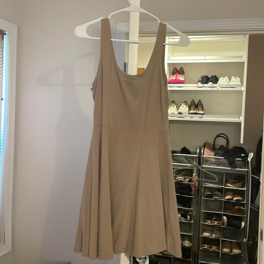 Tan Express Babydoll/A Line dress